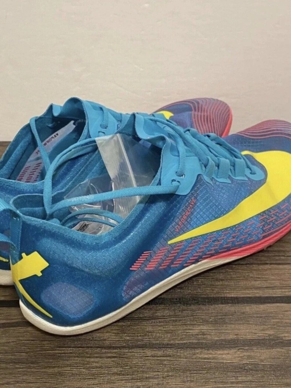 Nike Zoom Victory Lakeside Blue Track Spikes Run Shoes Men's Sz 11 AJ0847-402 - Picture 4 of 5